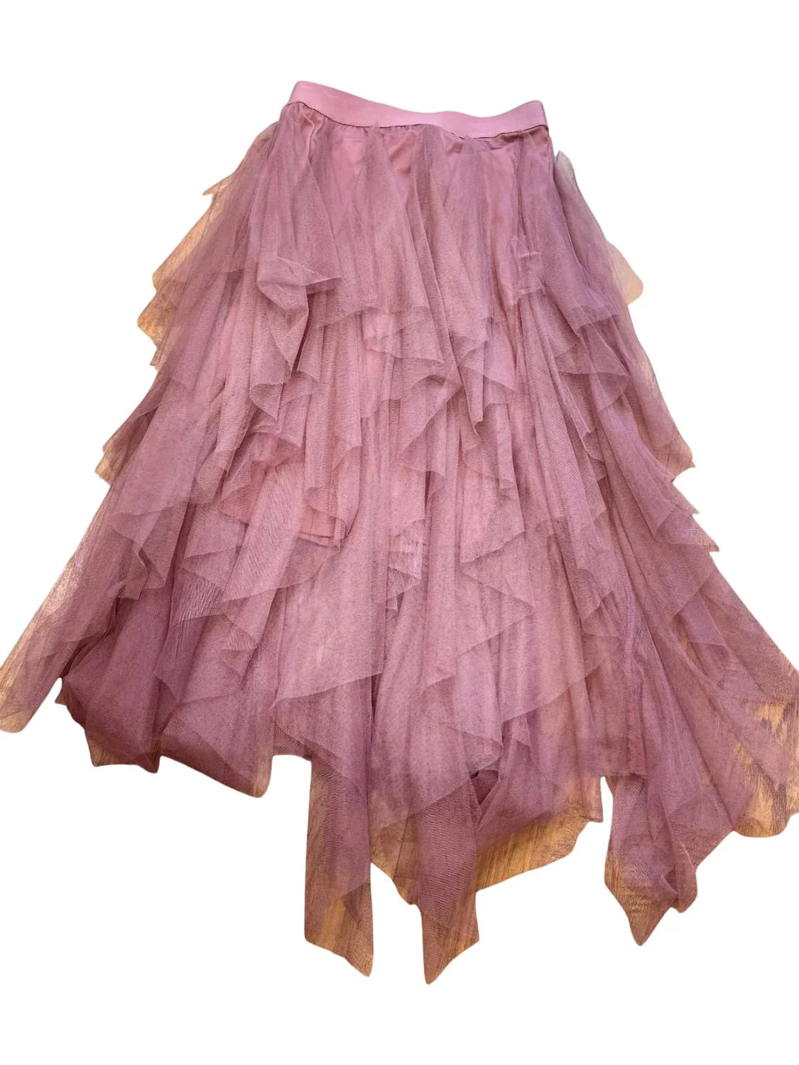 Tulle Tulle Tulle Skirt In Mauve