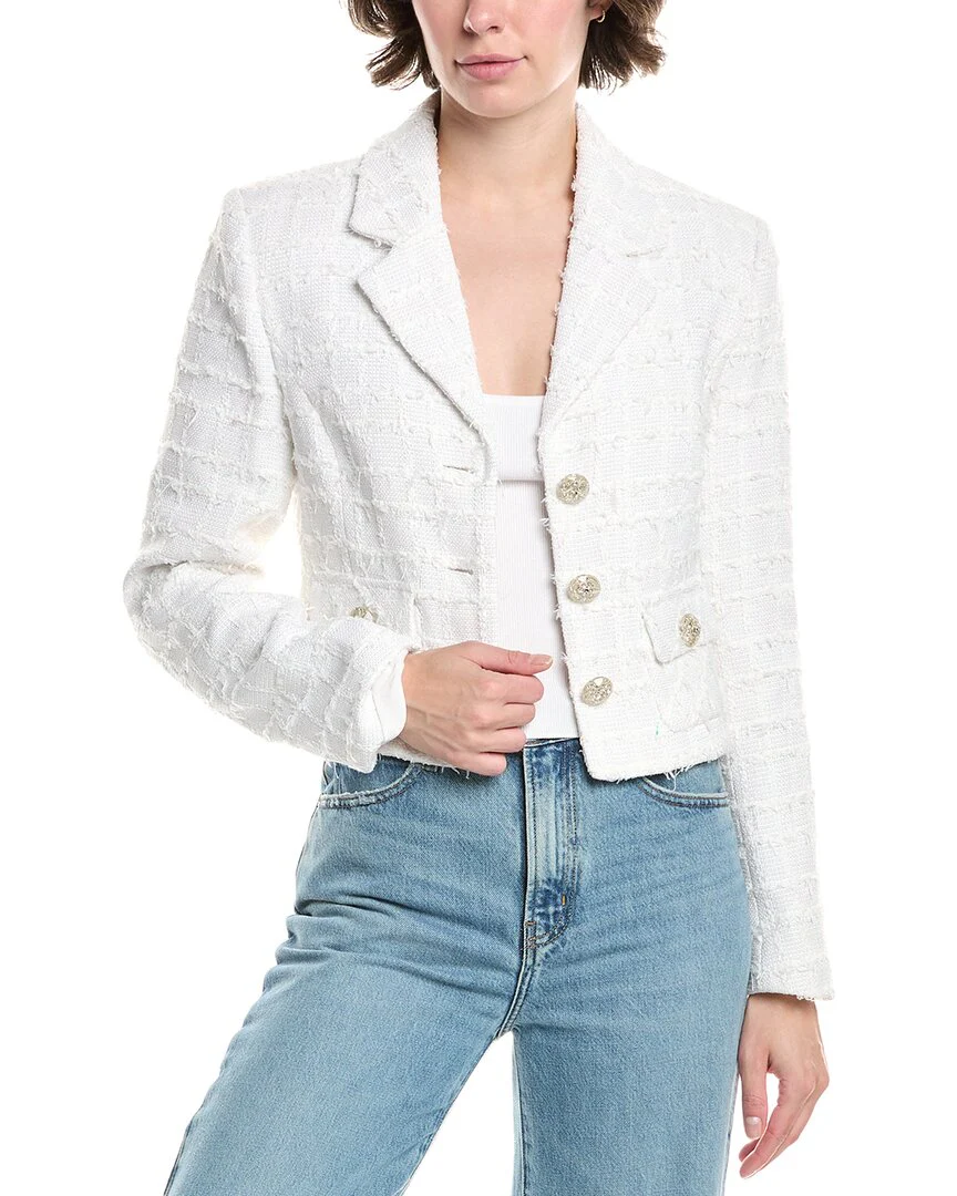 Endless Rose Tweed Short Jacket