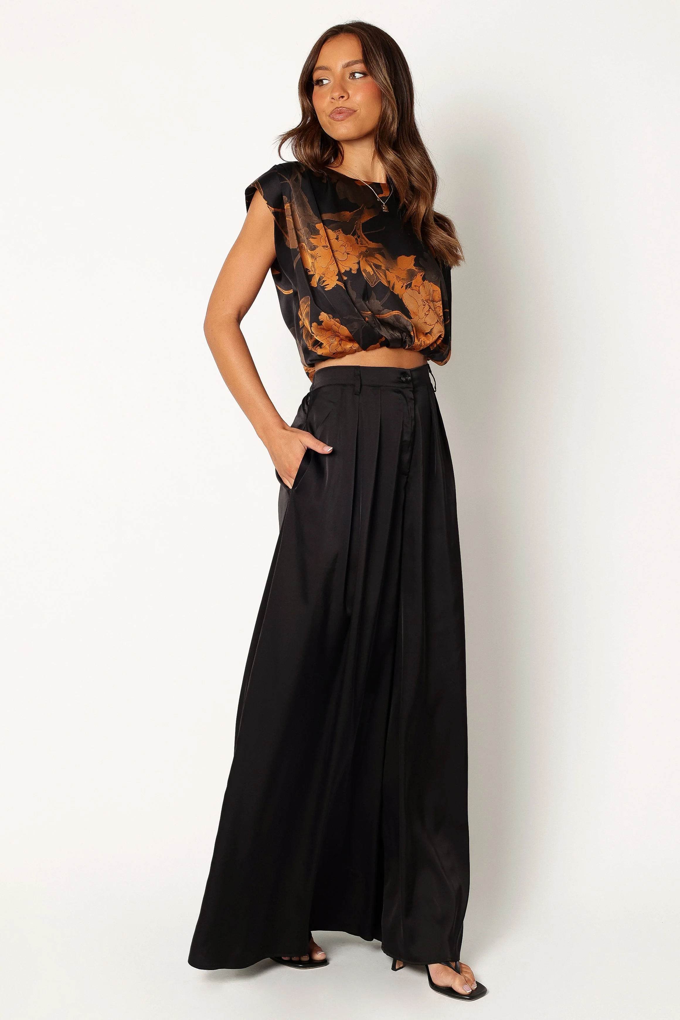 Taya Two Piece Set - Black