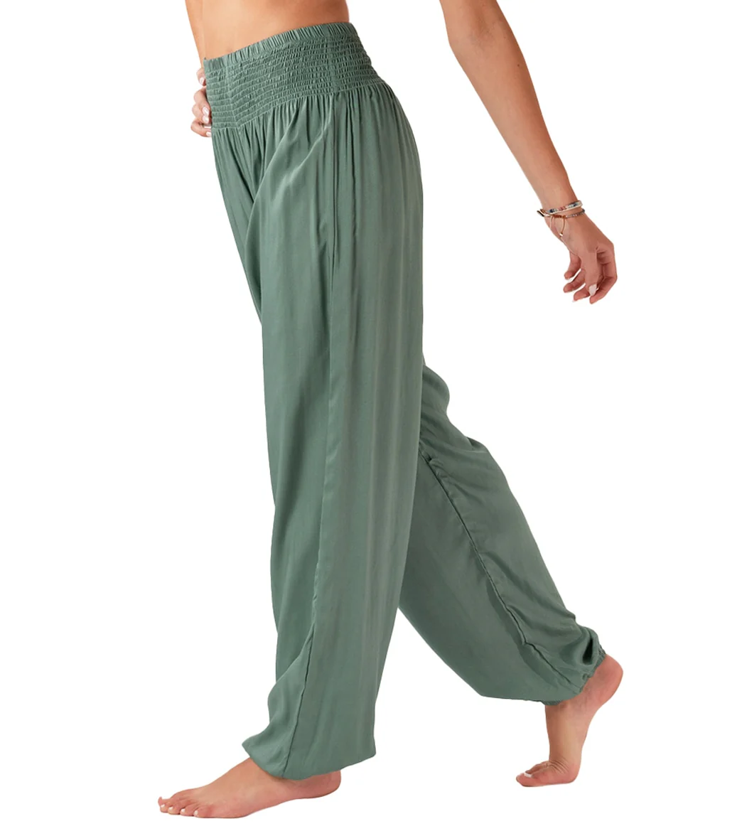 Lotus and Luna Solid Harem Pants