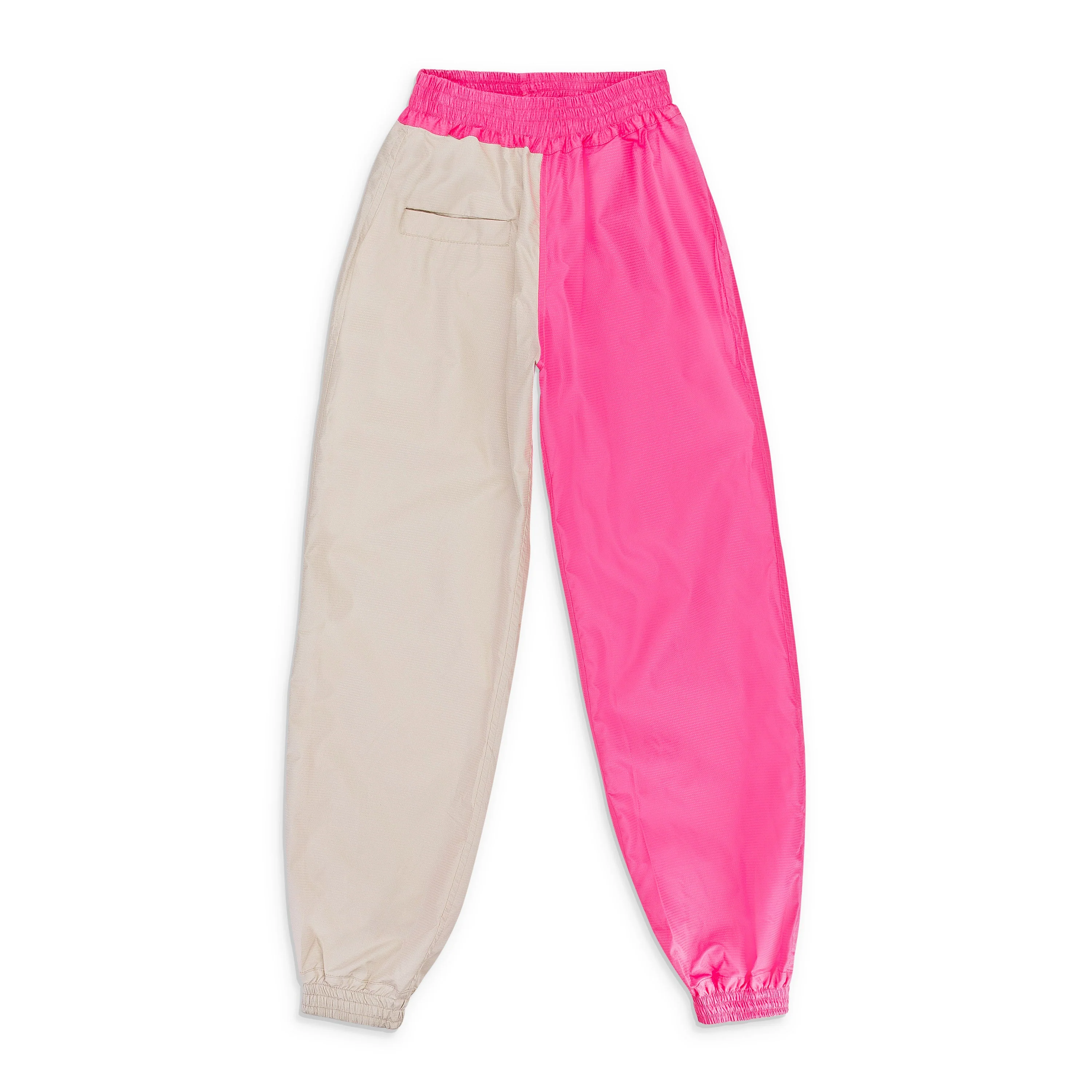 SWISHIES DUO BEIGE/PINK SWEATPANTS