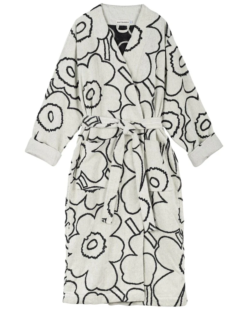 Marimekko Piirto Unikko Bath Robe
