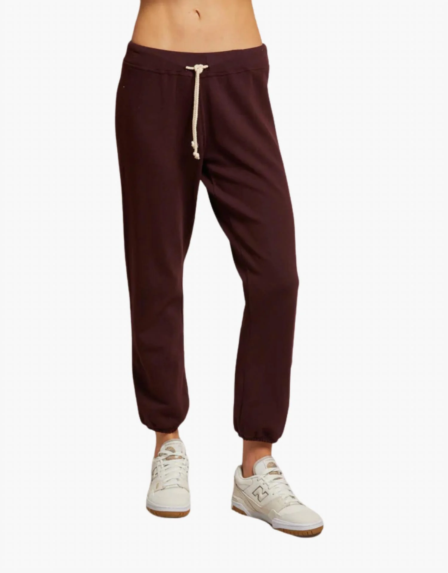 Toni French Terry Jogger In Blackberry