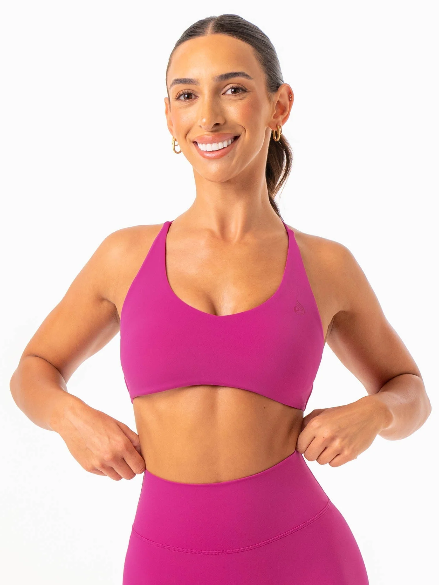 NKD Embody Sports Crop - Fuchsia