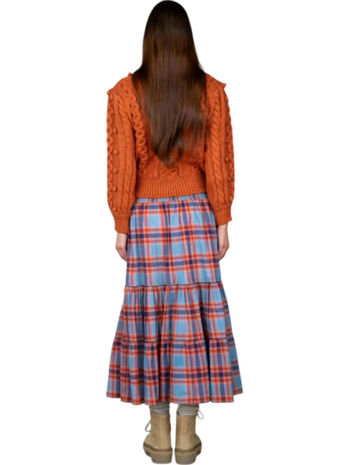 Izzy Skirt In Vail Tartan