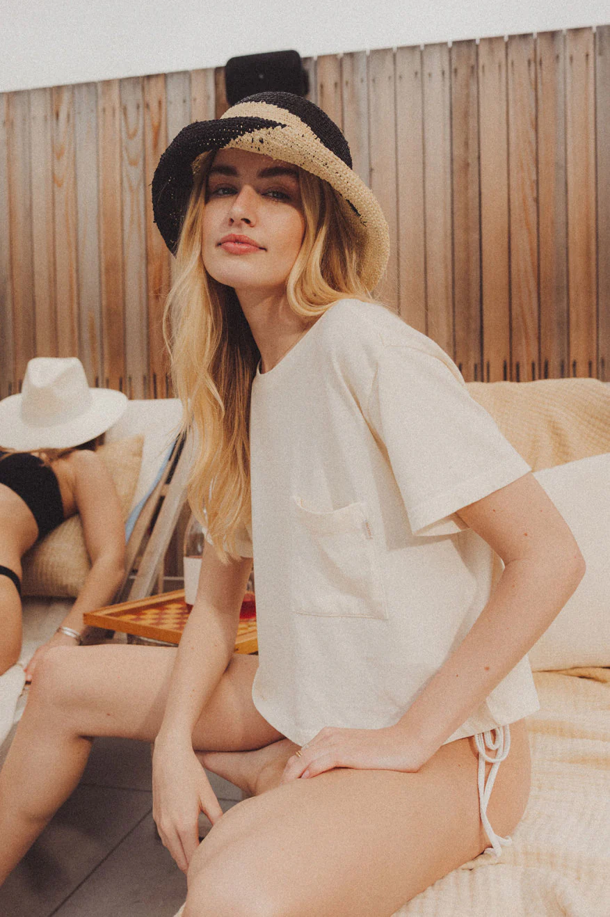 Redding Bucket Hat - Whitecap/Black