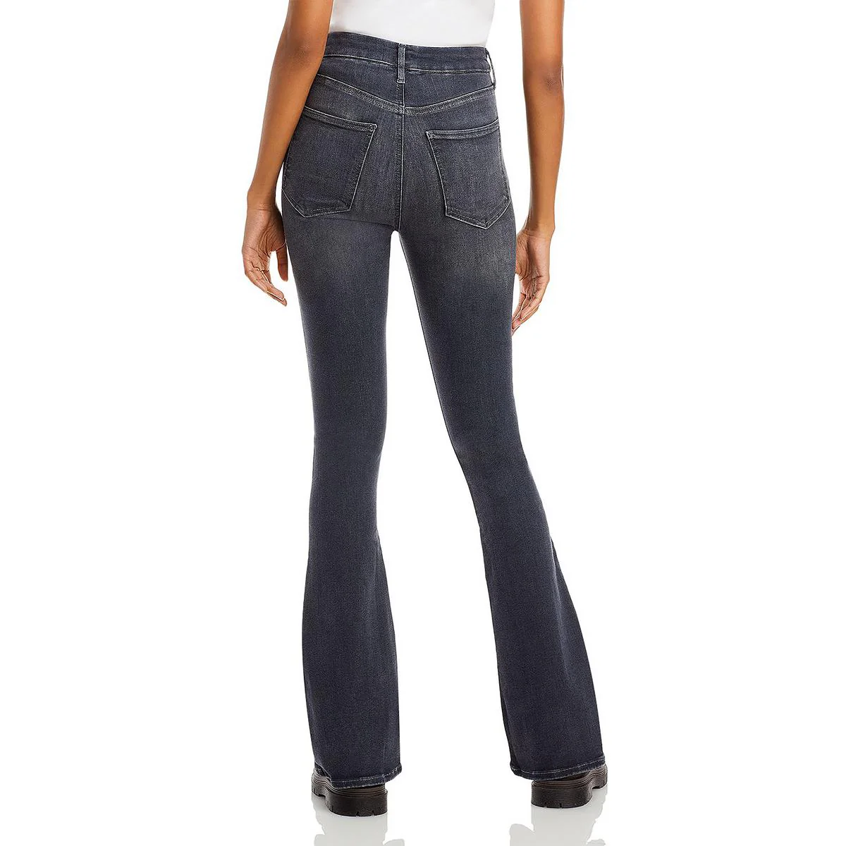 Womens Skinny Boot Cut High-Waist Jeans