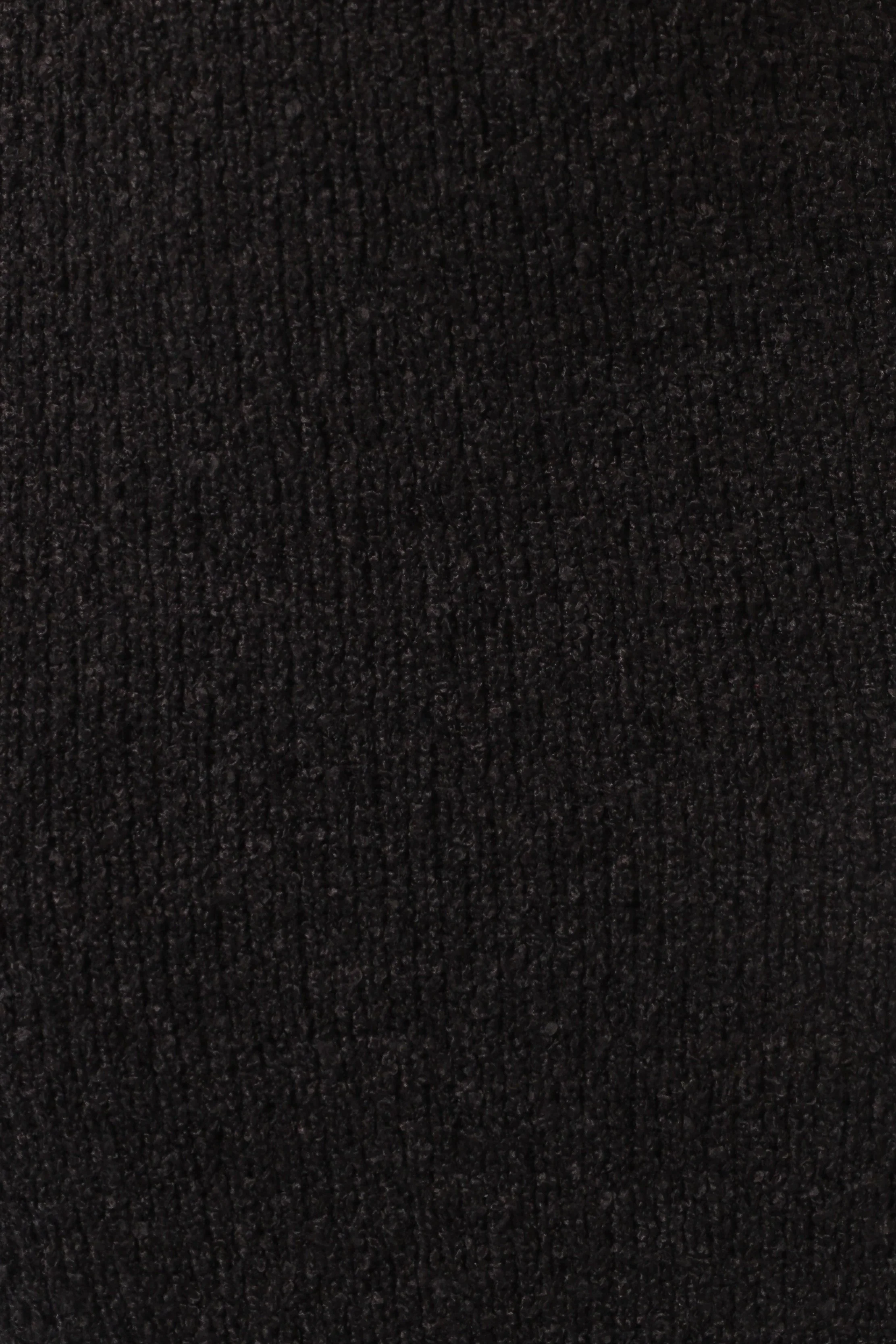 Liam Knit Midi Dress - Black