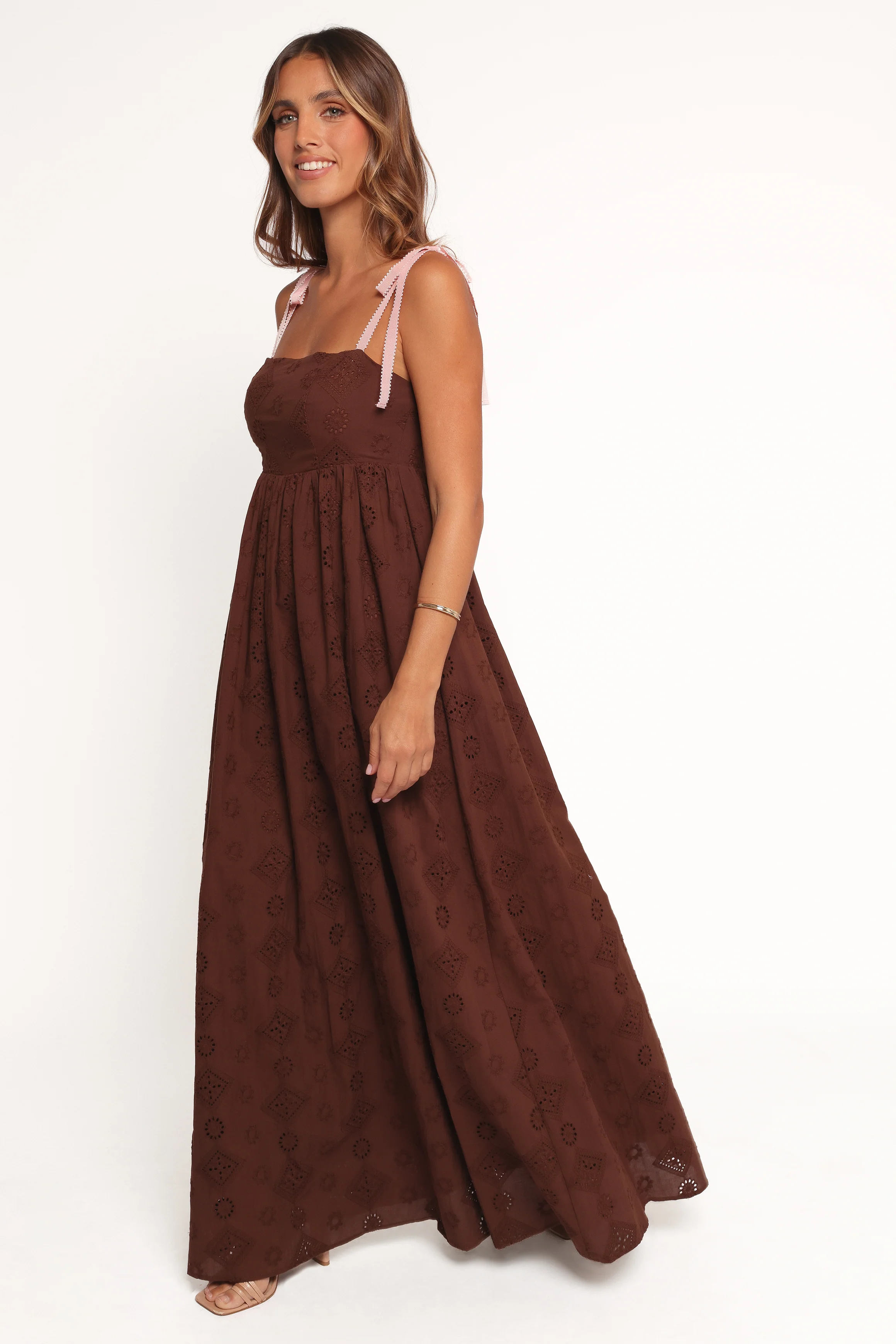 Odessa Maxi Dress - Brown