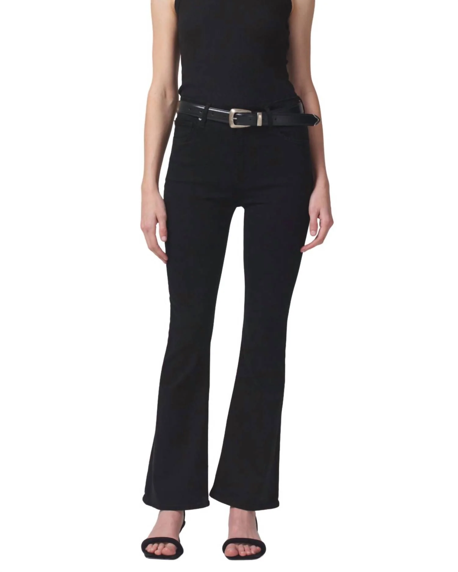 Lilah High Rise Boot In Plush Black