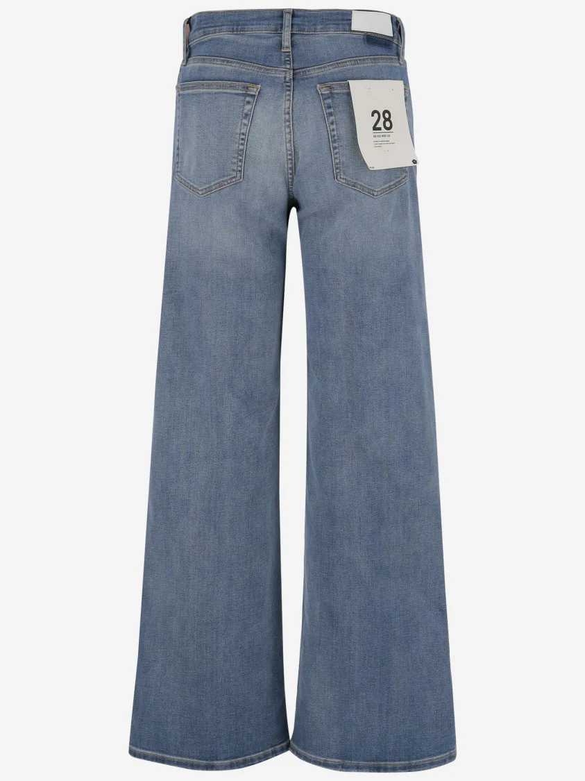 Cotton Blend Denim Jeans