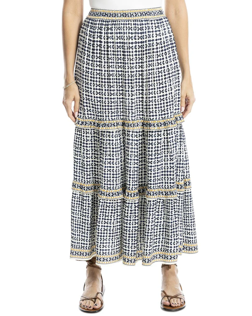 Max Studio Tiered Maxi Skirt
