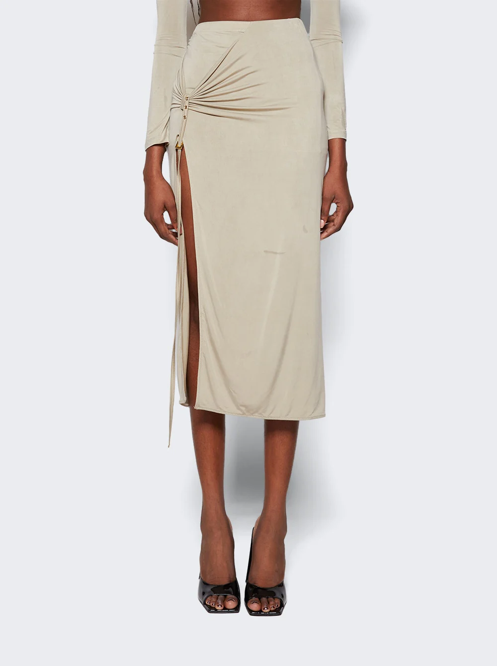 La Jupe Pareo Croissant Skirt