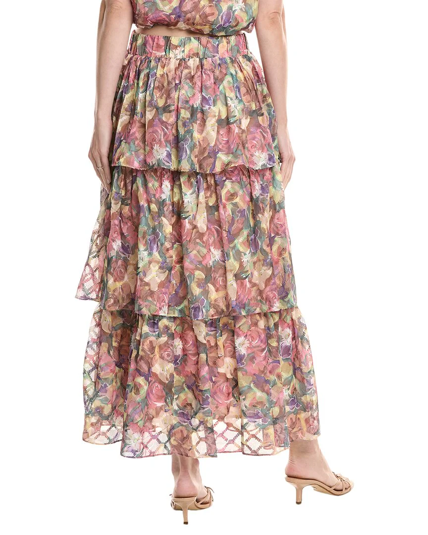 Endless Rose Floral Maxi Skirt