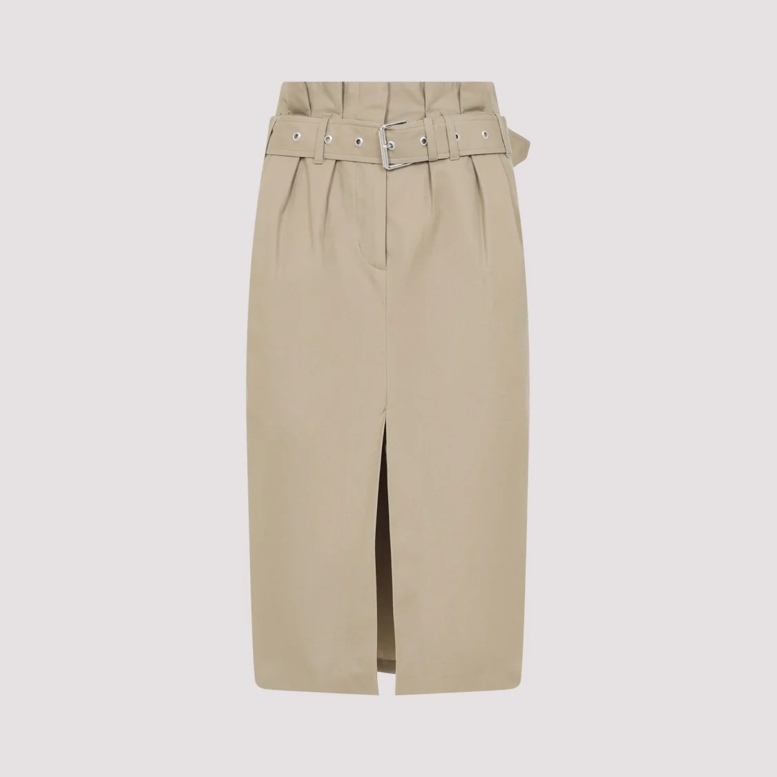 Seaches Beige Cotton Skirt