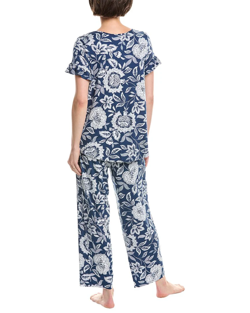 Ellen Tracy 2pc Shirt & Pant Sleep Set
