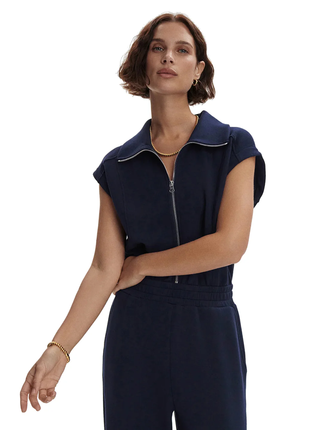 Varley Monica Half Zip Jumpsuit