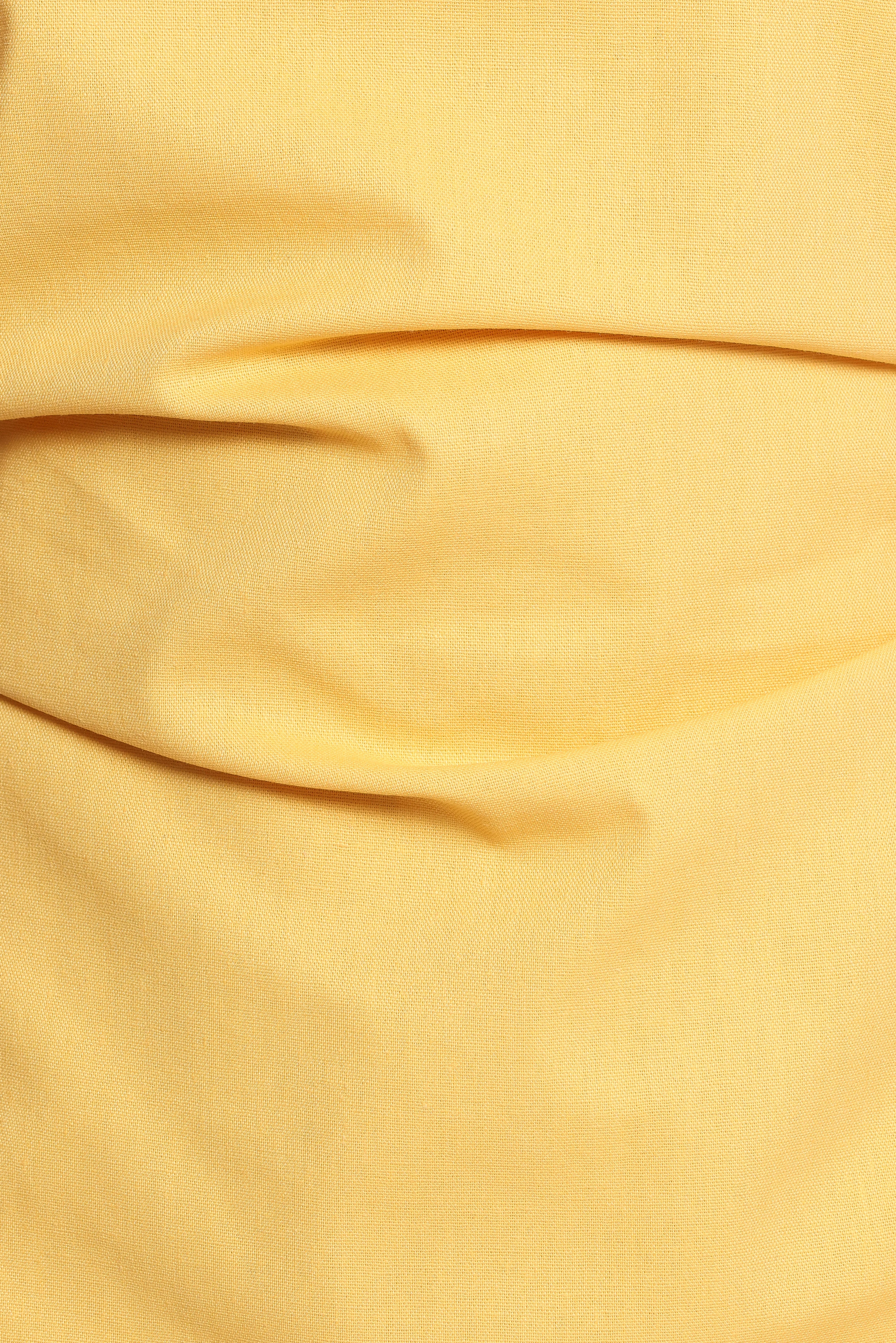 Cielo Mini Dress - Butter Yellow