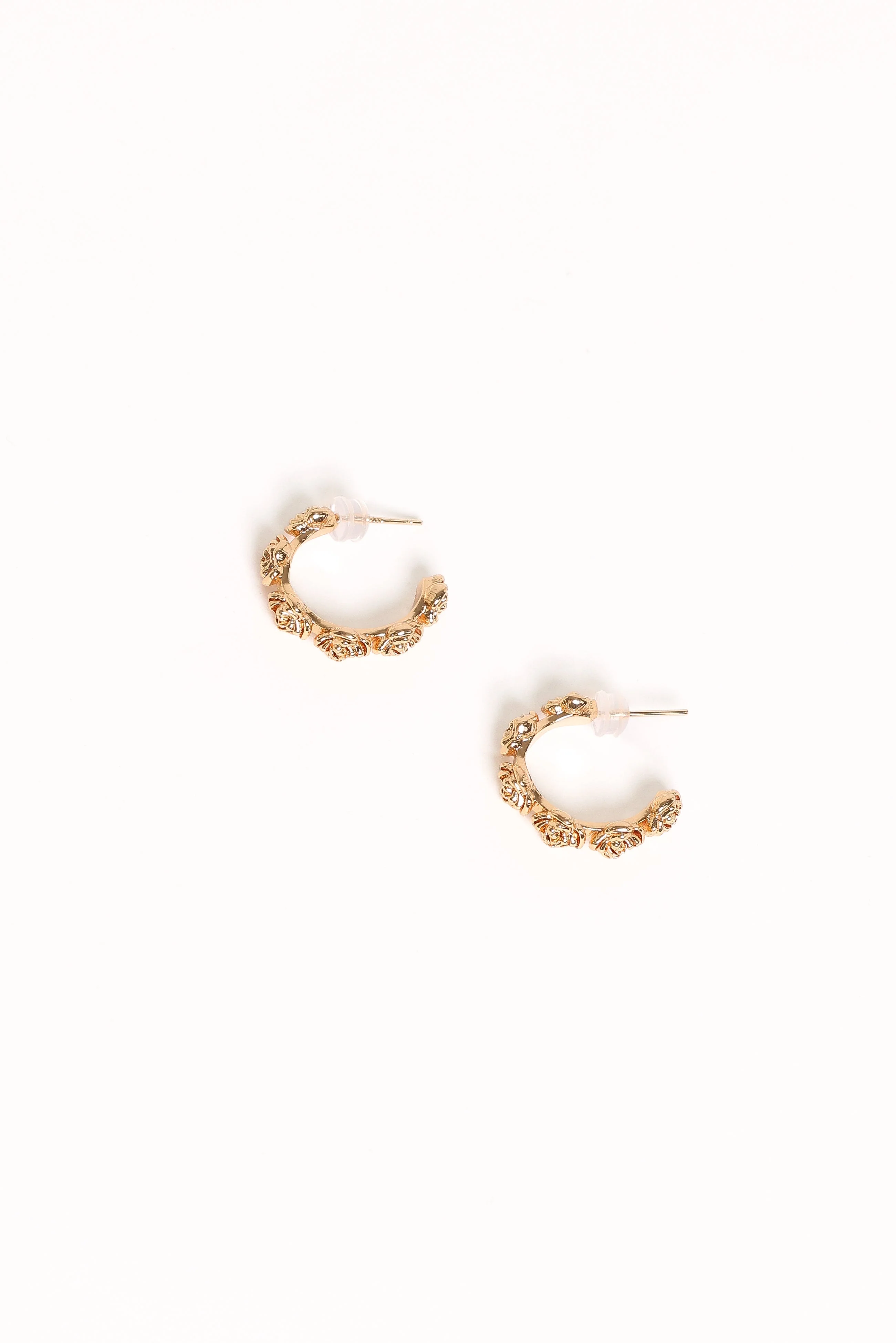 Jennie Flower Earrings - Gold