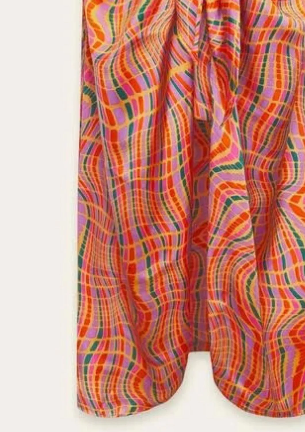 Women's Disco Animal Vacay Skirt In Orange Mirage