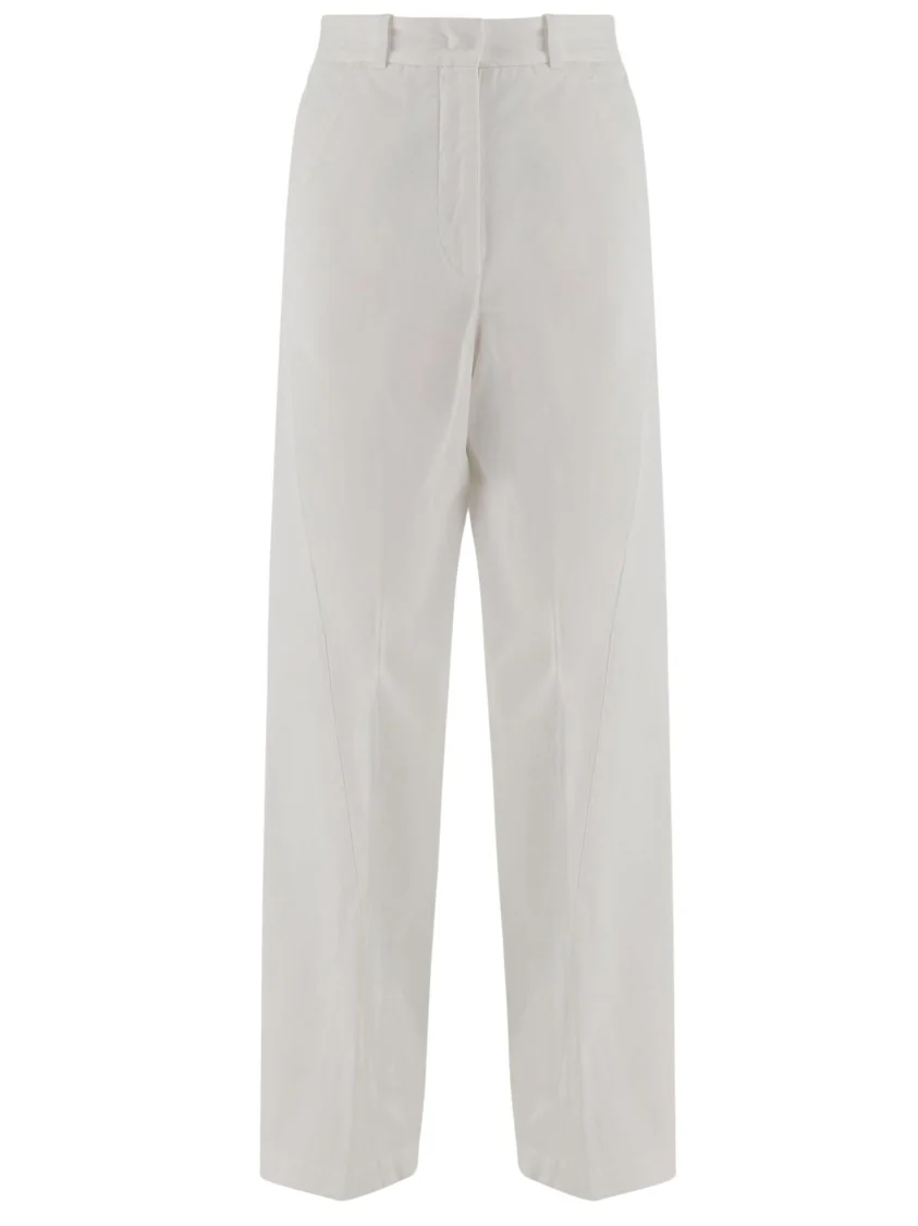 Stretch Cotton Pants