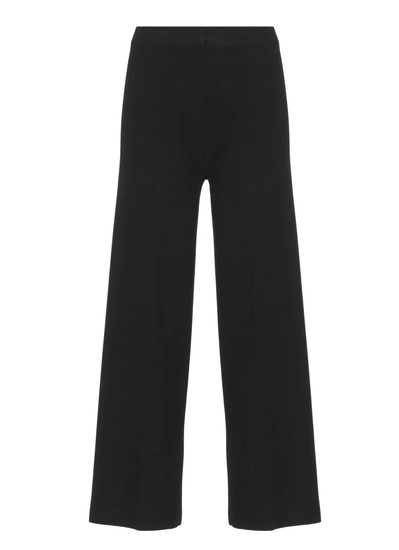 Black Viscose Pants