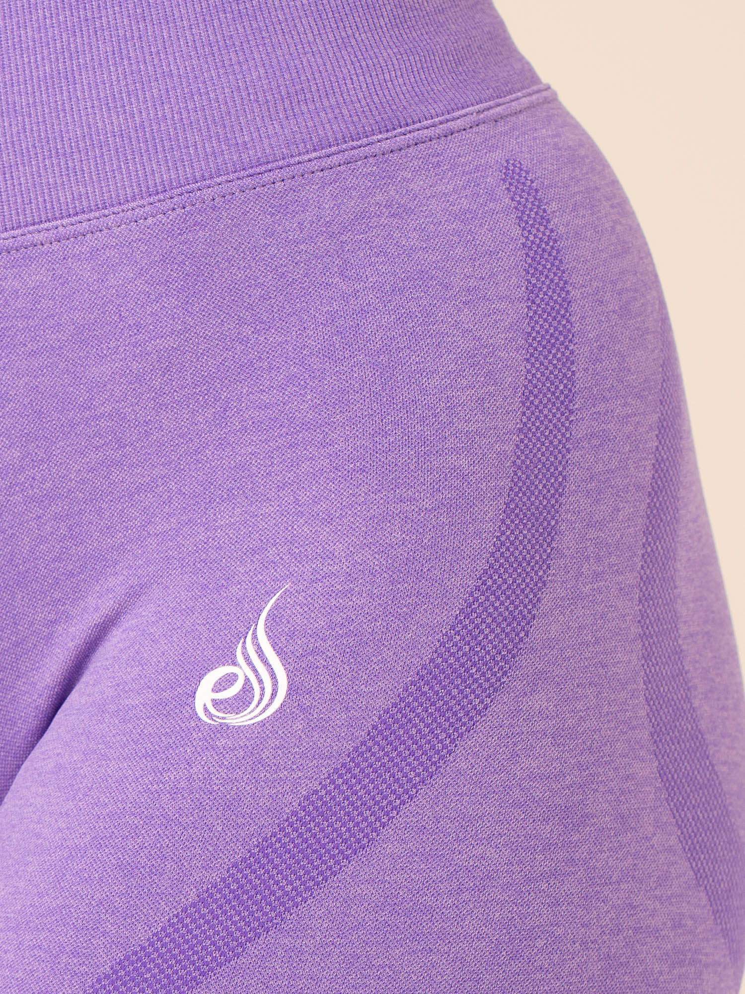 Staples Seamless Leggings - Violet Marl