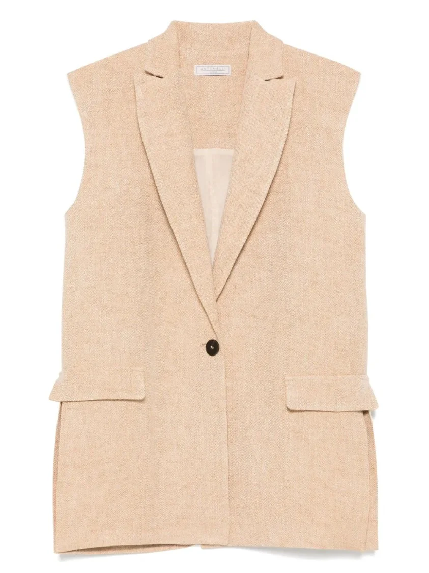 Sand Beige Frida Gilet