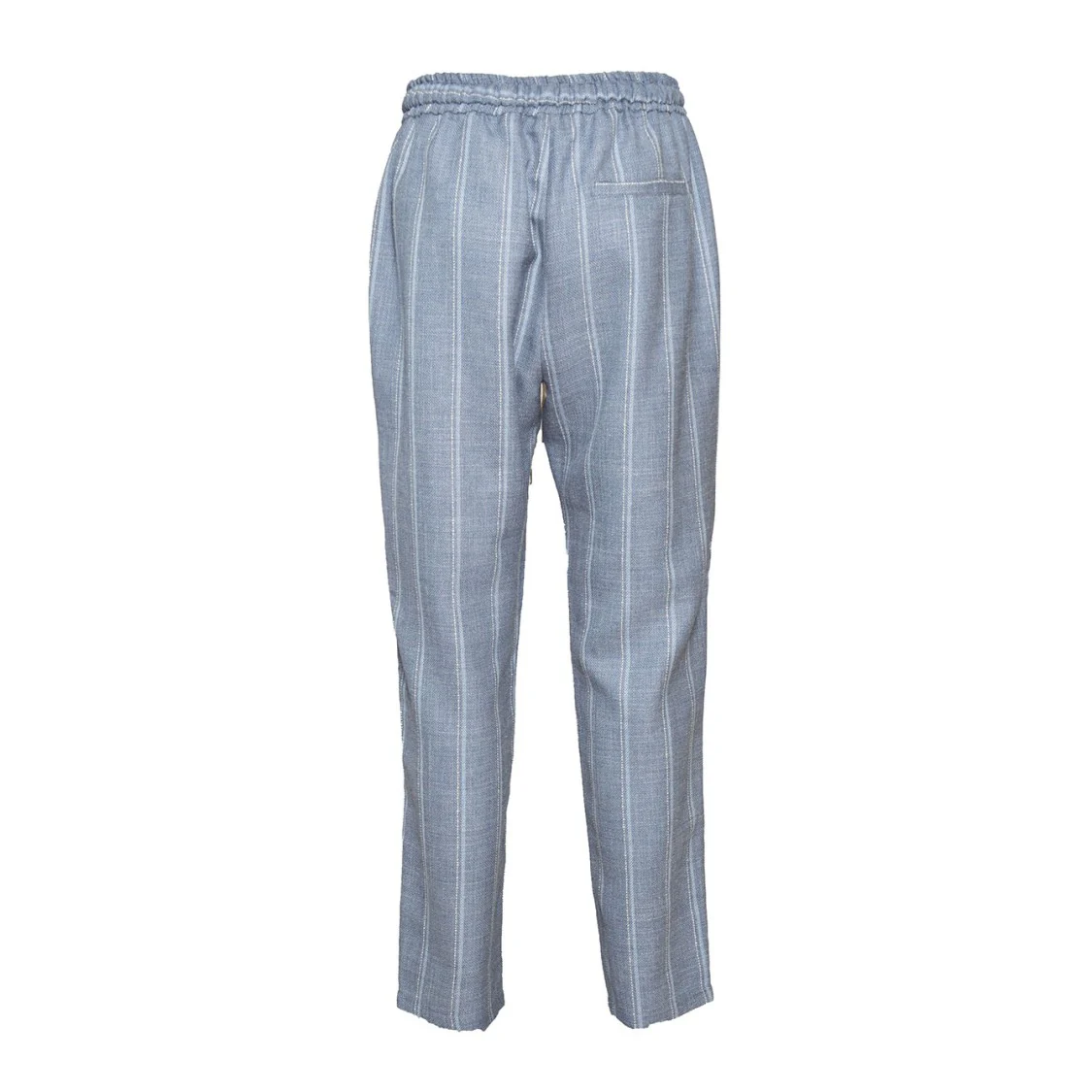 Joke Straight Trousers In Light Blue Linen