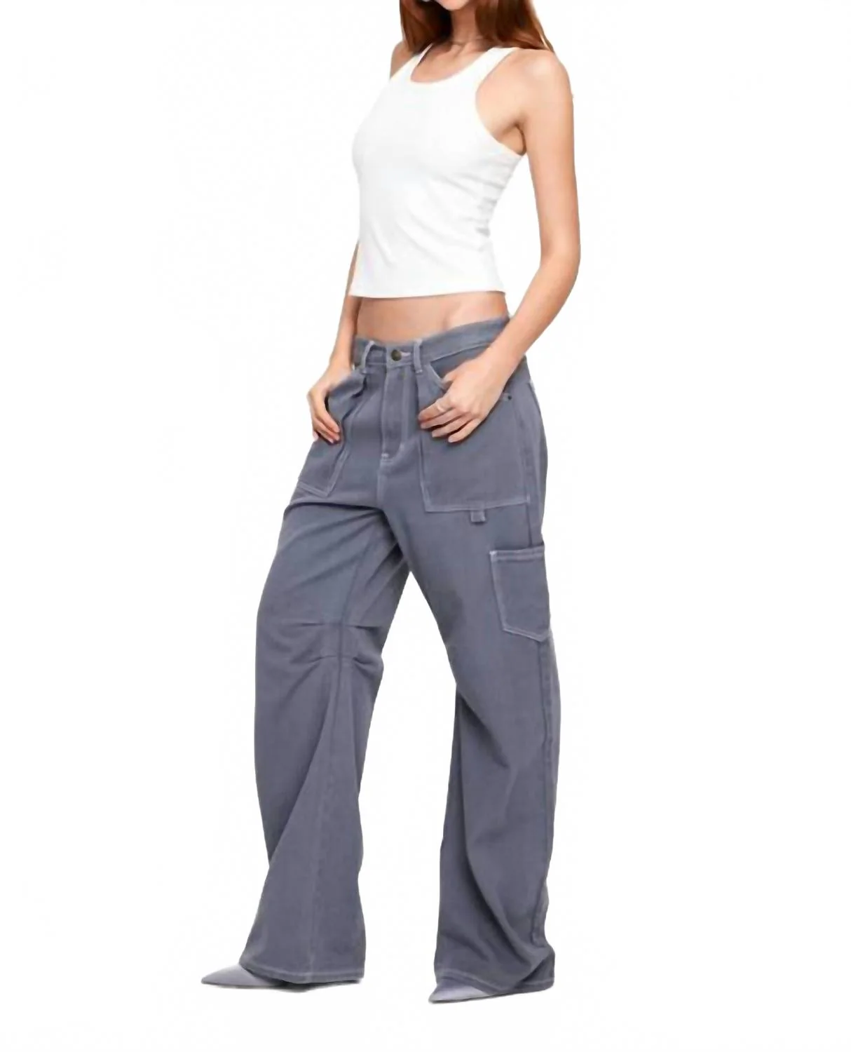 Miami Vice Pant In Grey