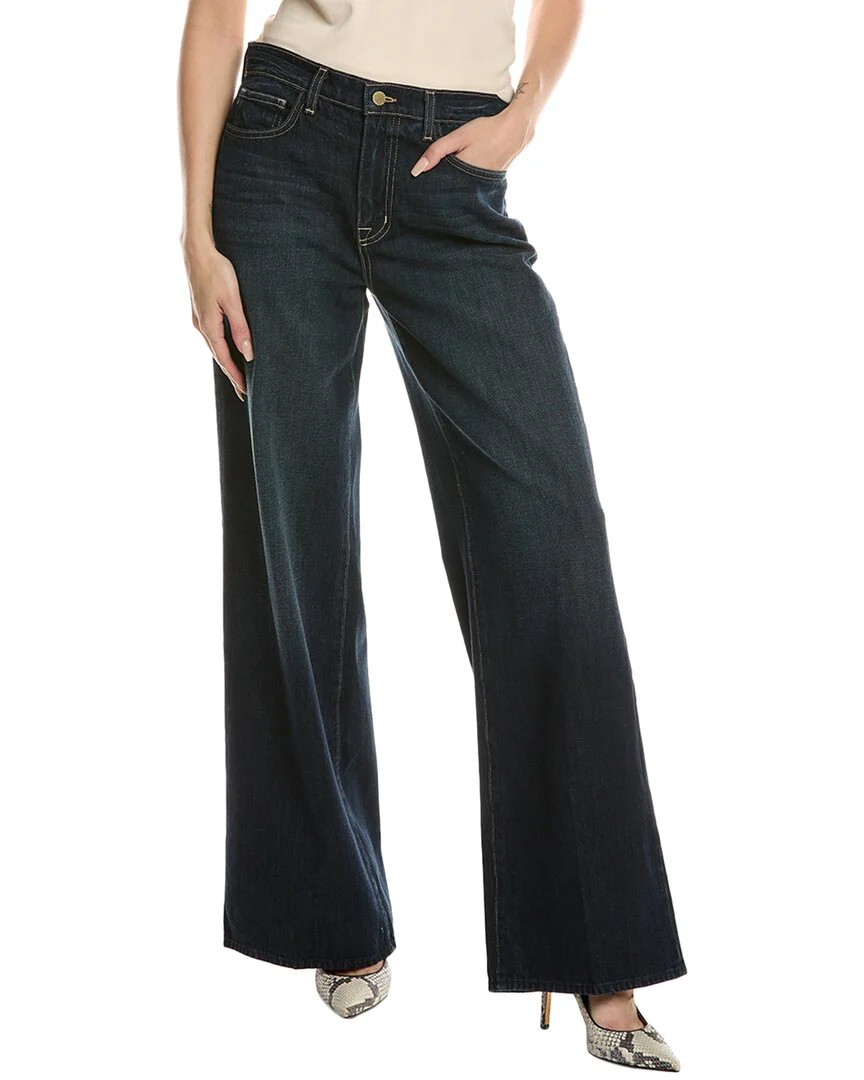 L'AGENCE Alicent High-Rise Sneaker Wide Leg Jean