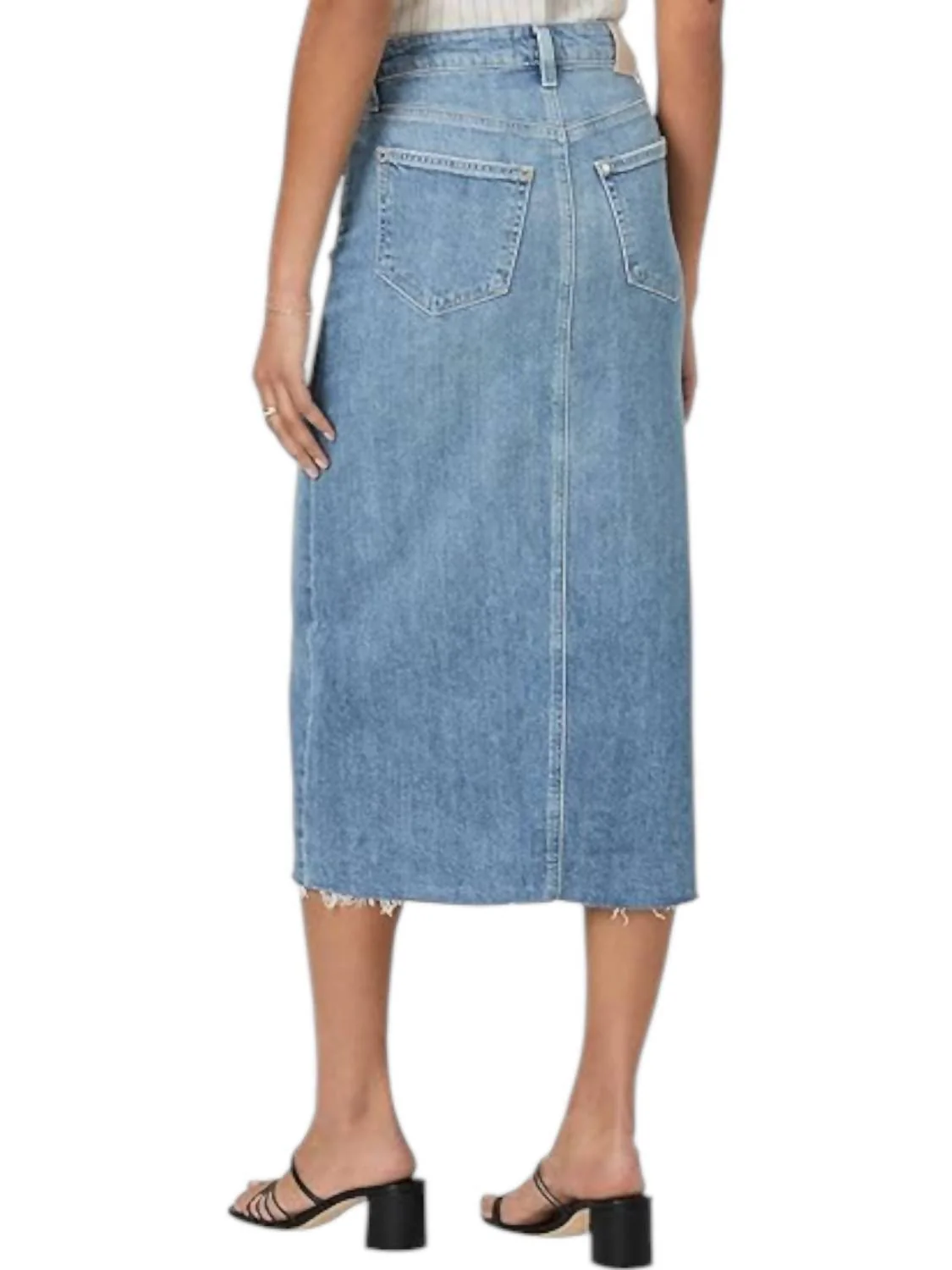 Meadow Midi Skirt In La Rambla