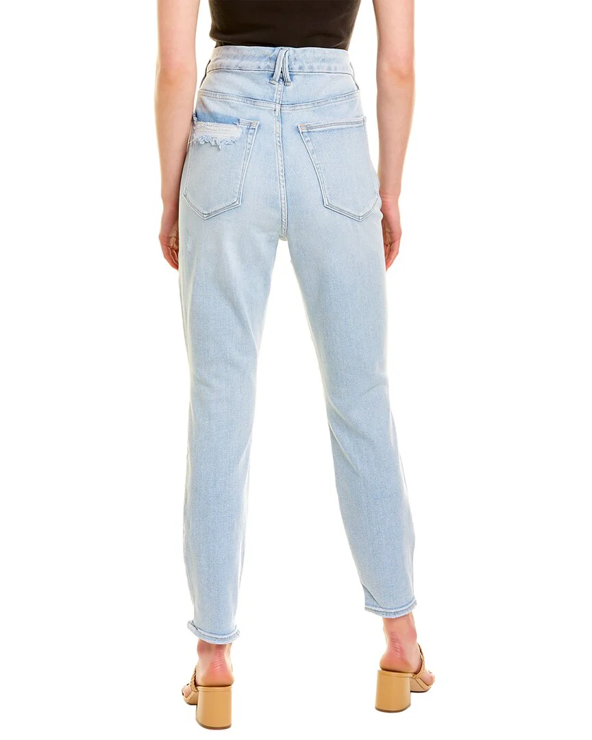 GOOD AMERICAN Good Waist Blue Skinny Jean