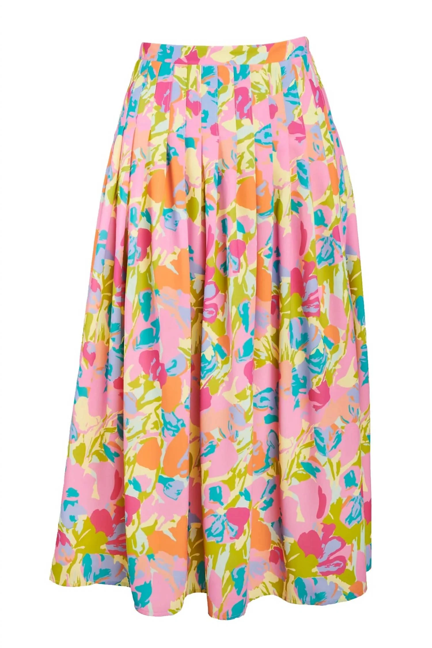 Mallie Skirt In Floral Haze