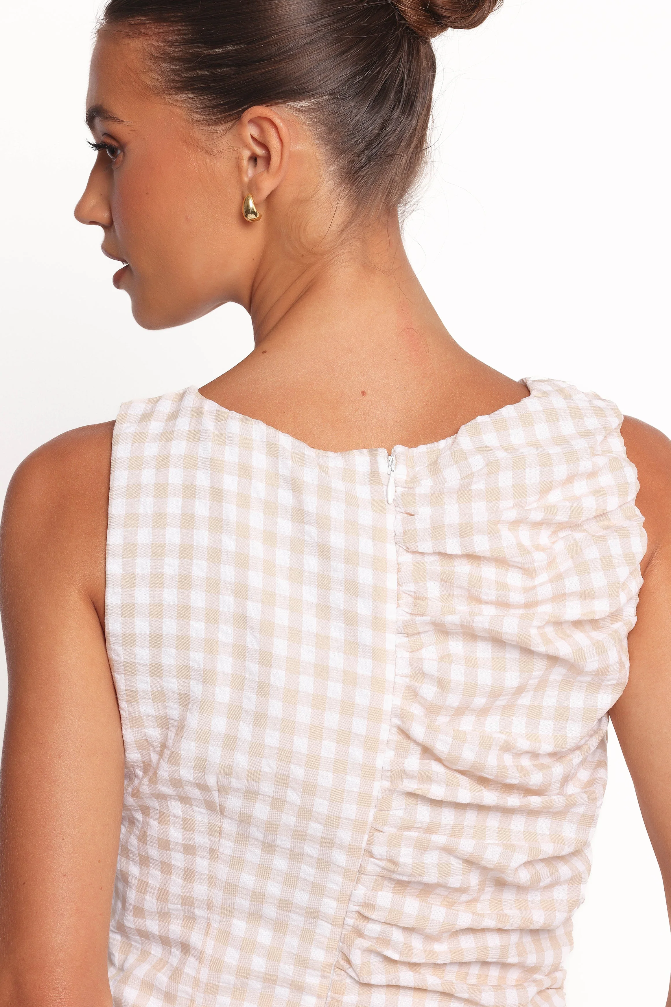 Catania Mini Dress - Beige