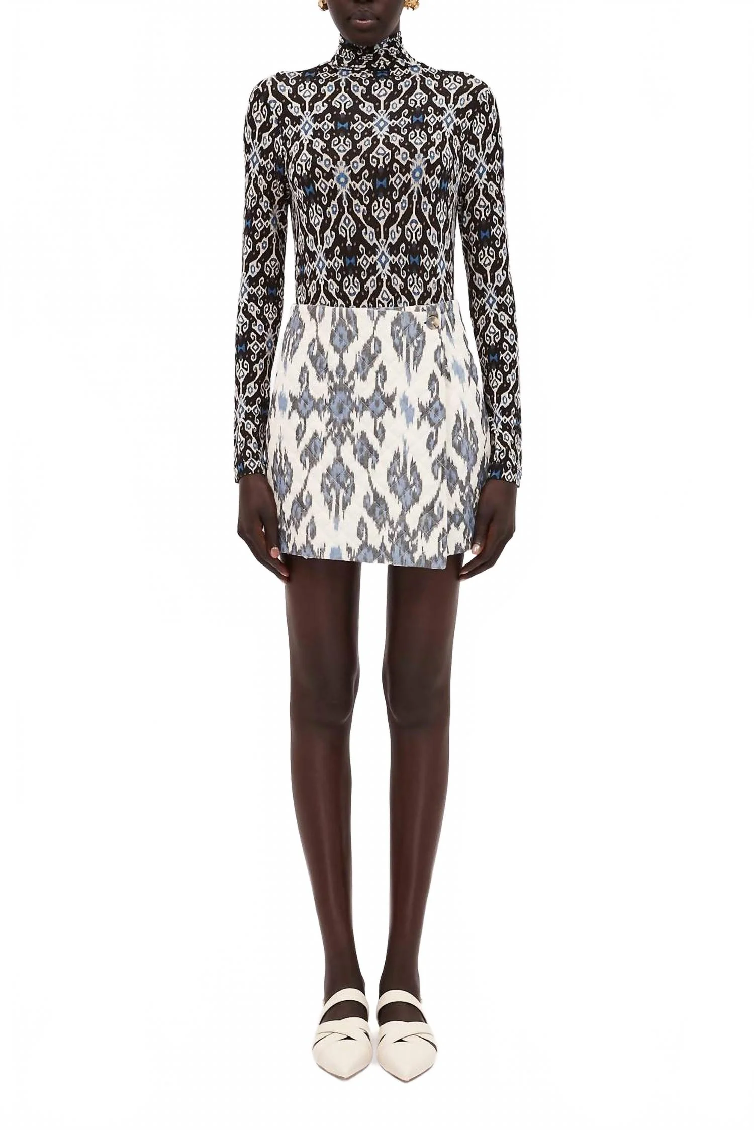 Zina Skirt In Celeste