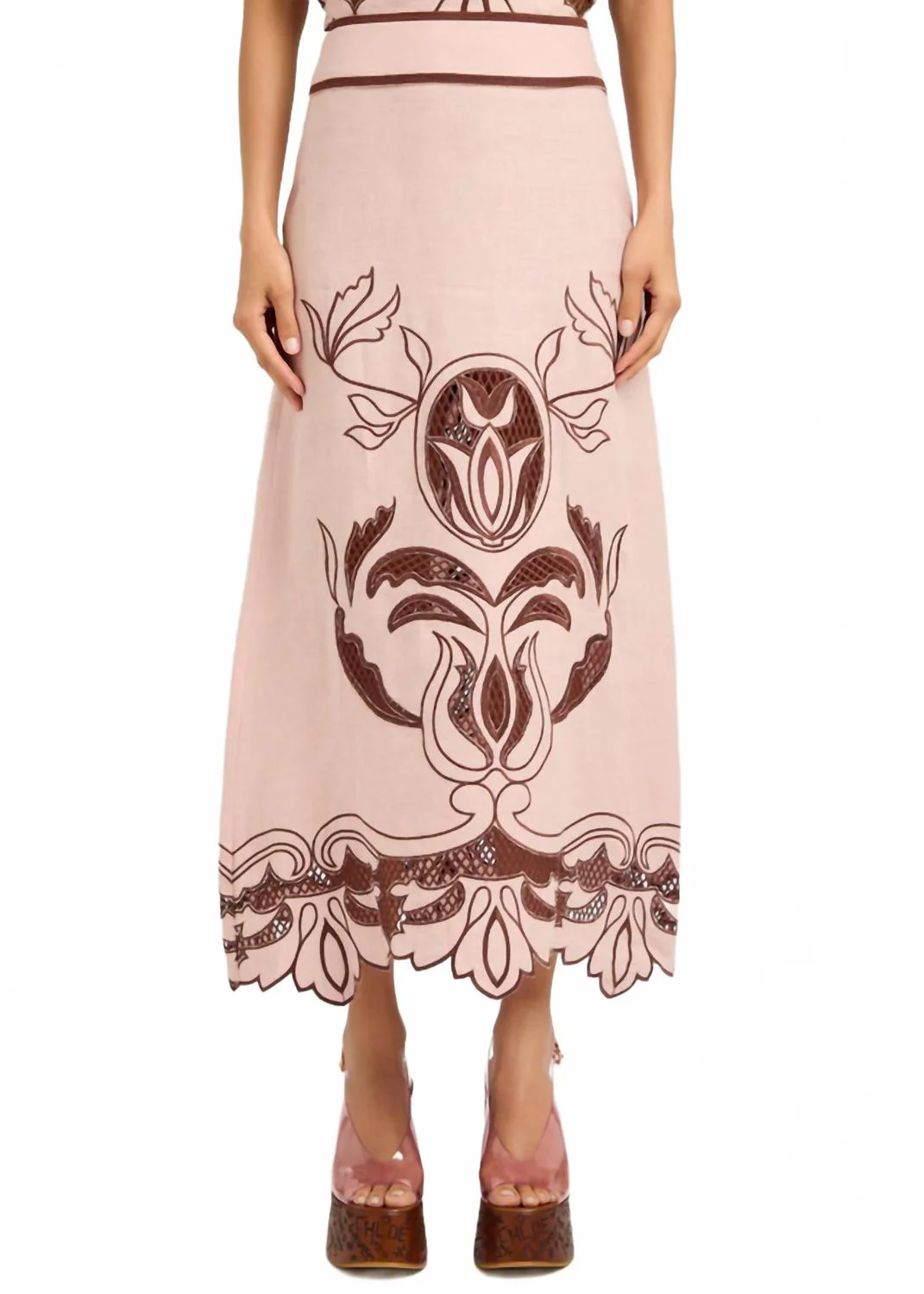 Rosalie Skirt In Pink