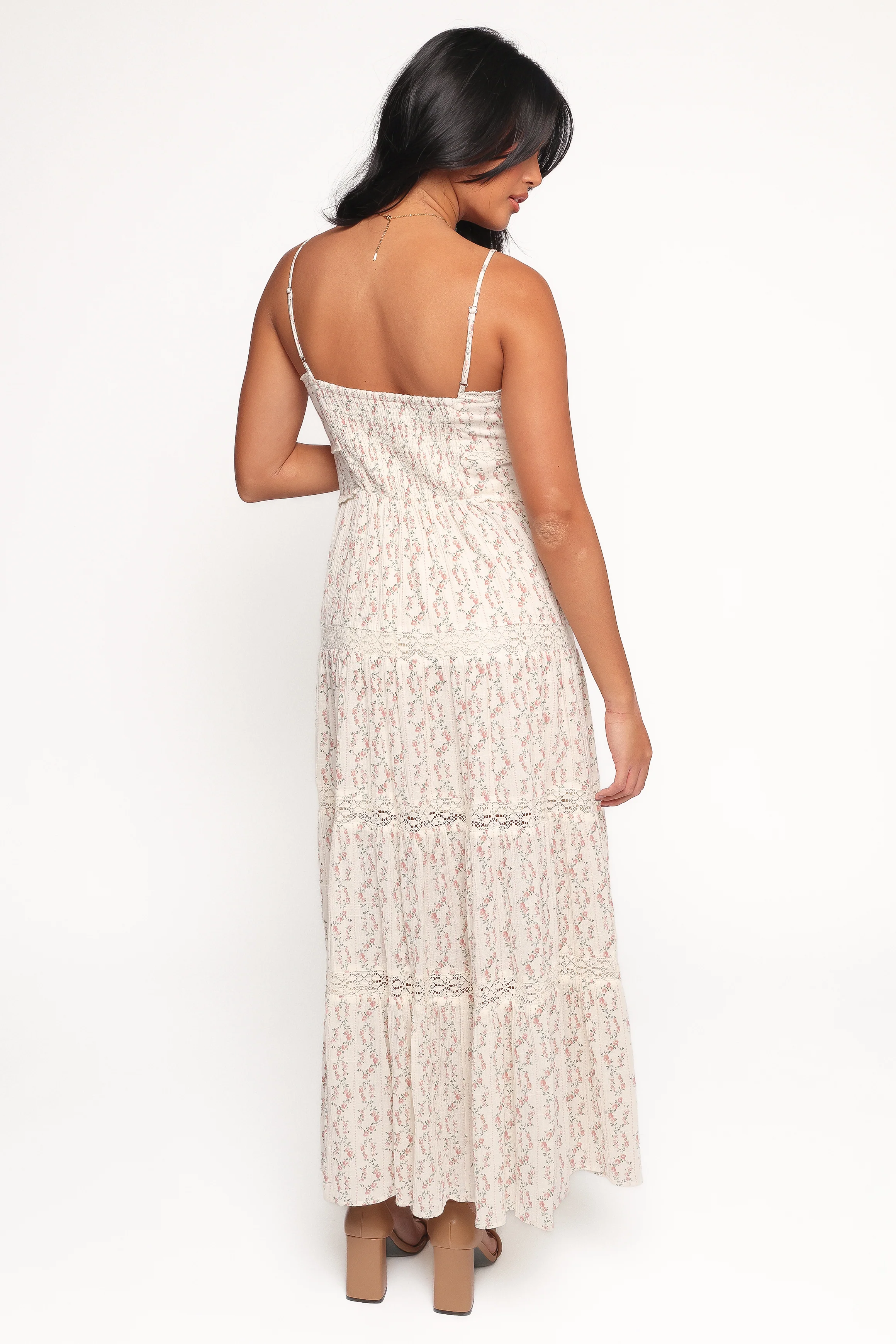 Orlaith Maxi Dress - Rose Garden