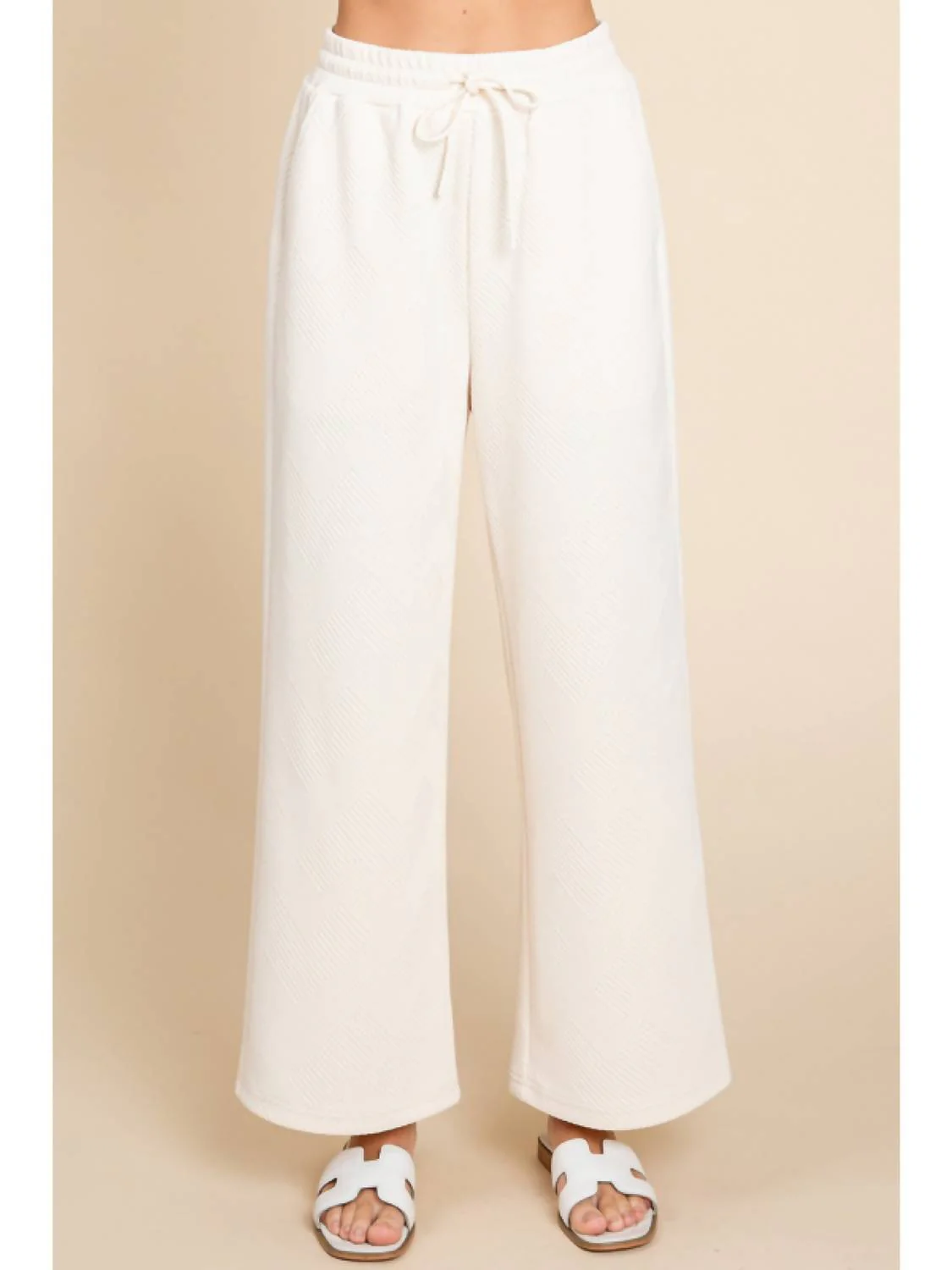 No Stranger To The Rain Pants In Ivory