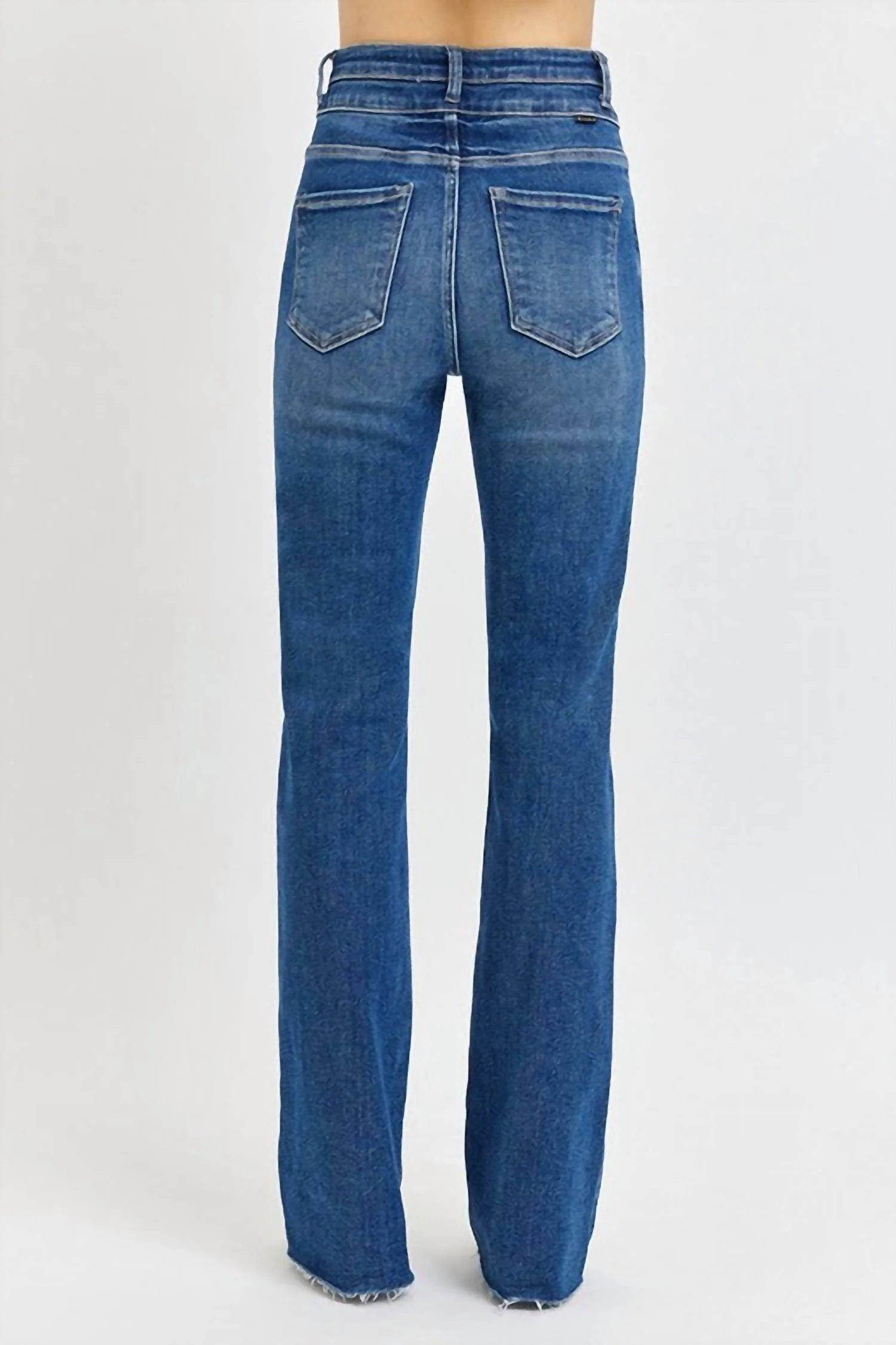 Tummy Control High Rise Bootcut - Plus In Blue