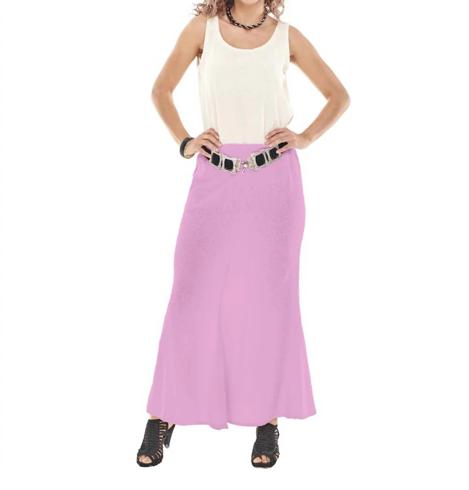 Mermaid Skirt In Carnation