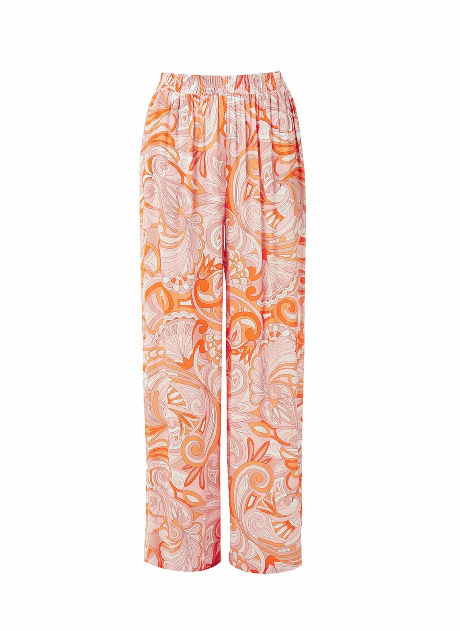 Oliva Trousers In Mirage Orange