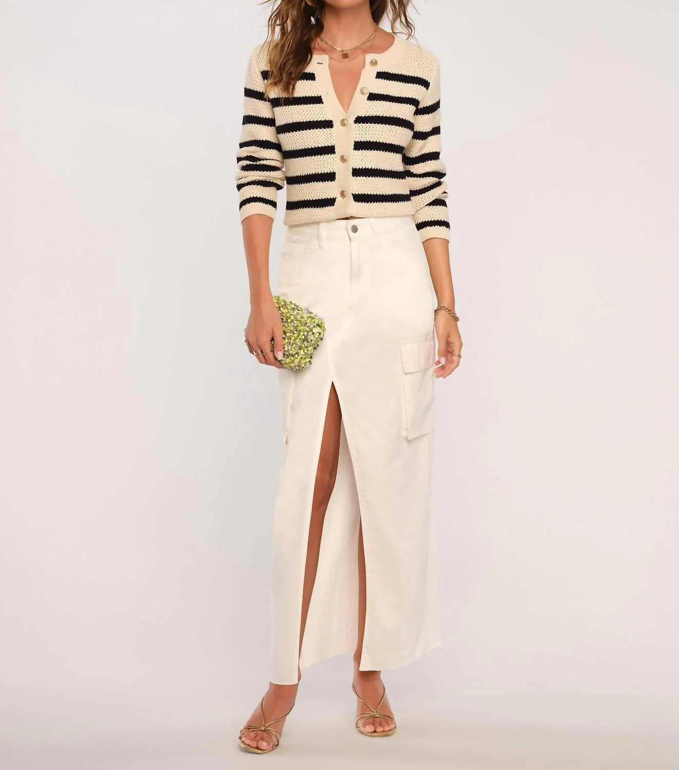 Davis Skirt In Ivory