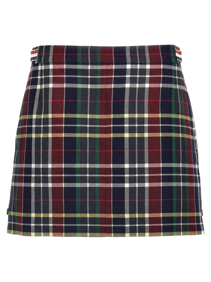 Tartan Twill Skirt