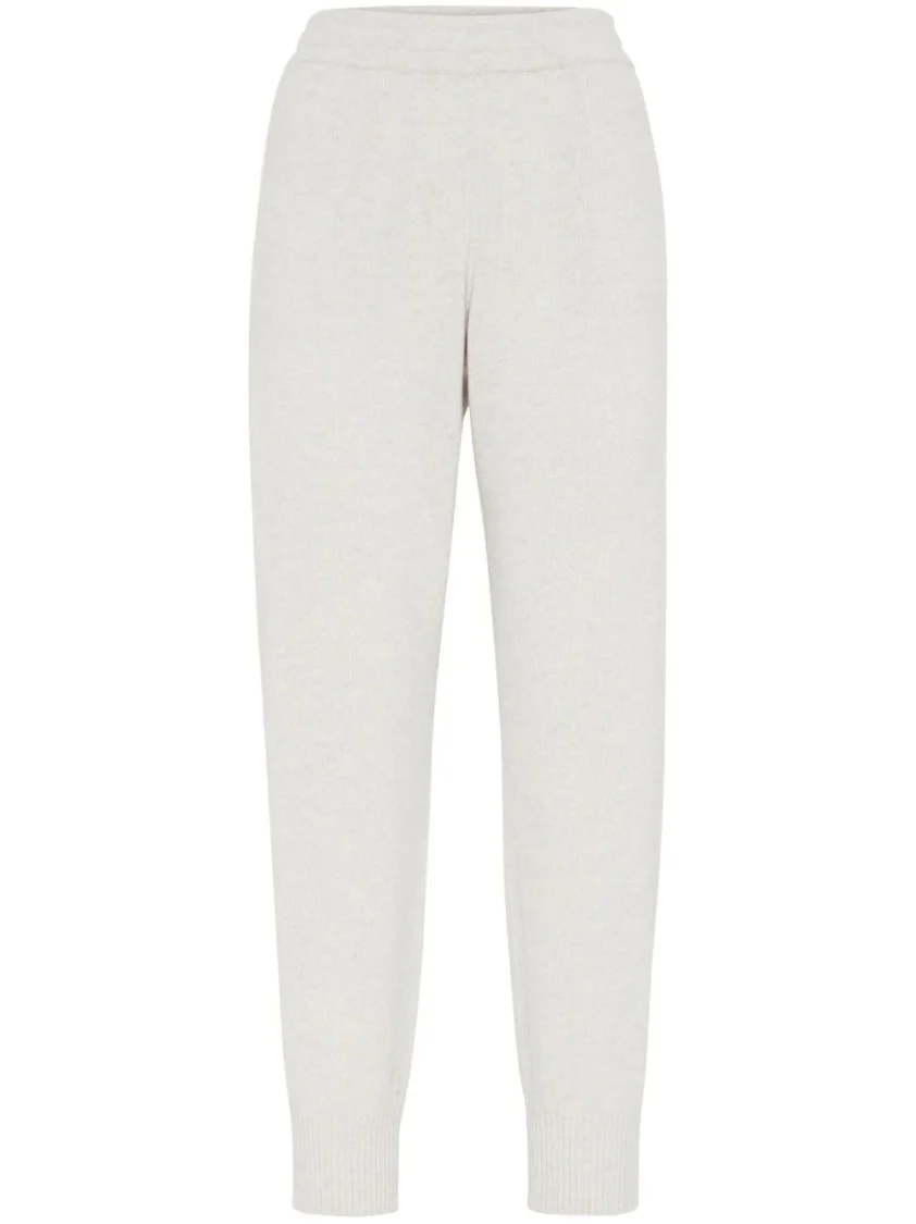 Relaxed Fit Trousers With Tapered Legs