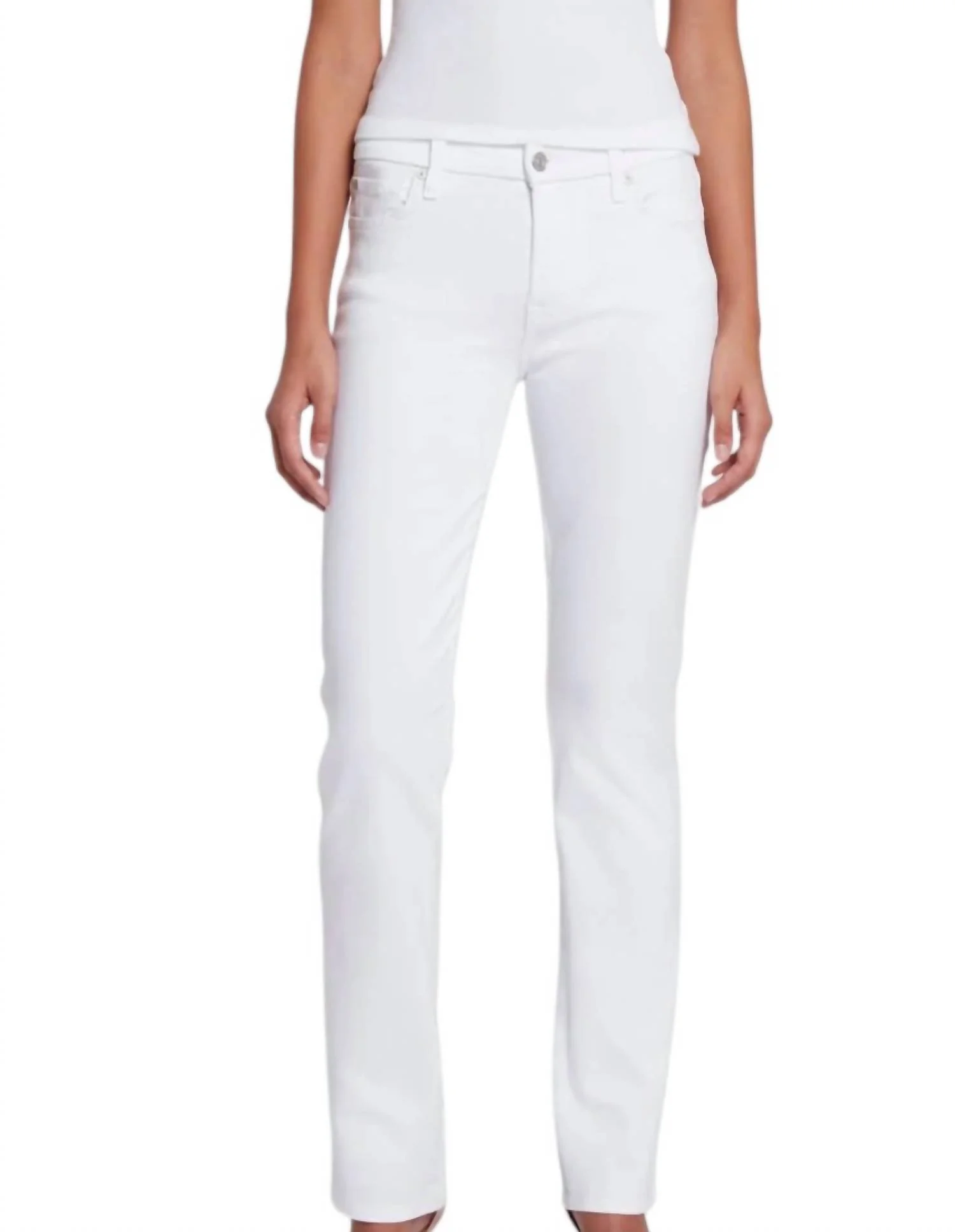 Kimmie Straight In White