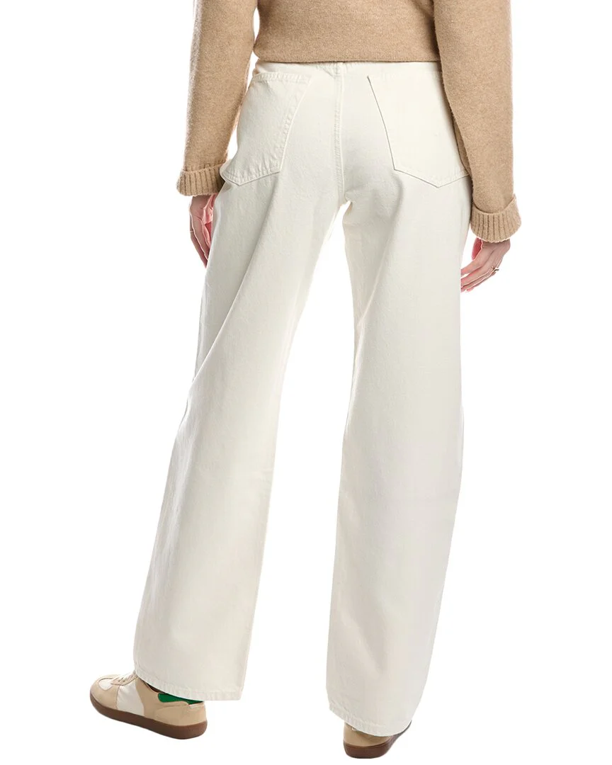 RE/DONE Loose Long Vintage White Jean