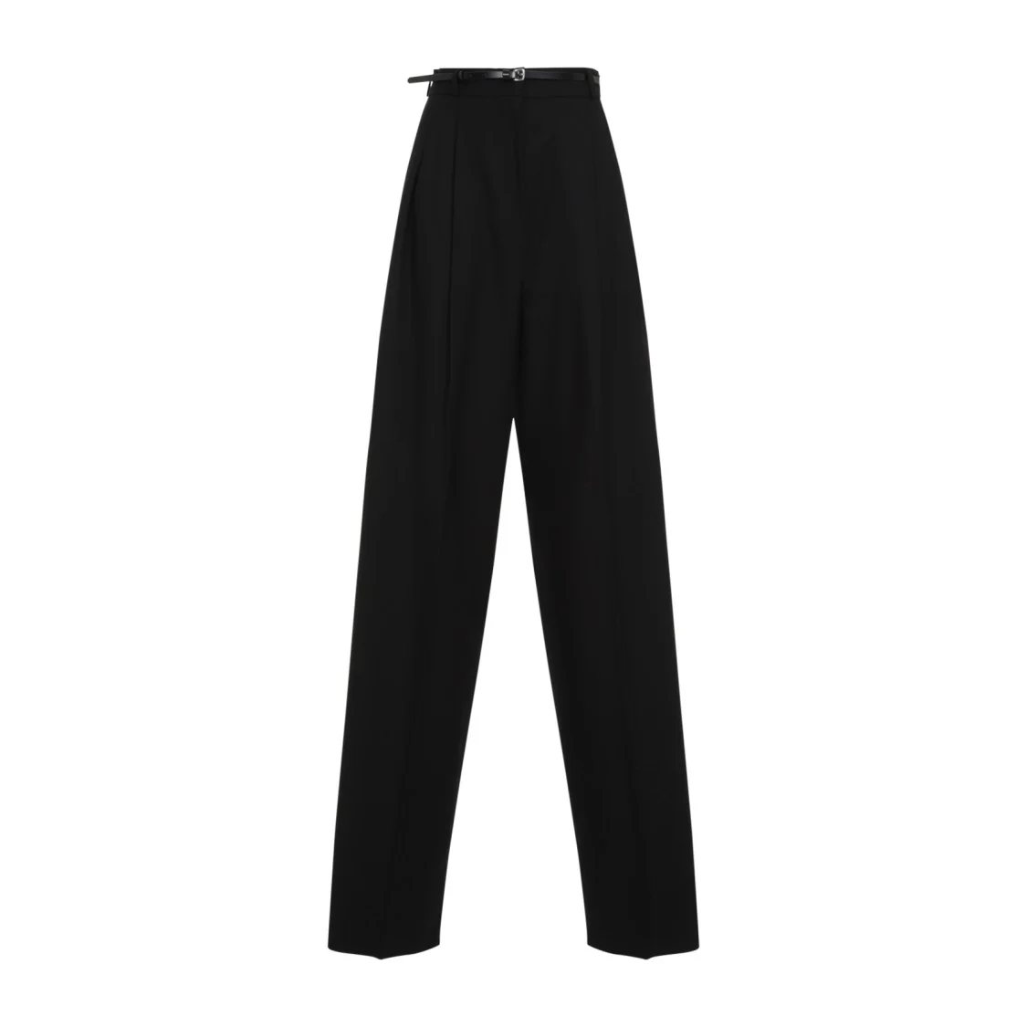 Black Virgin Wool Keins 12 Pants