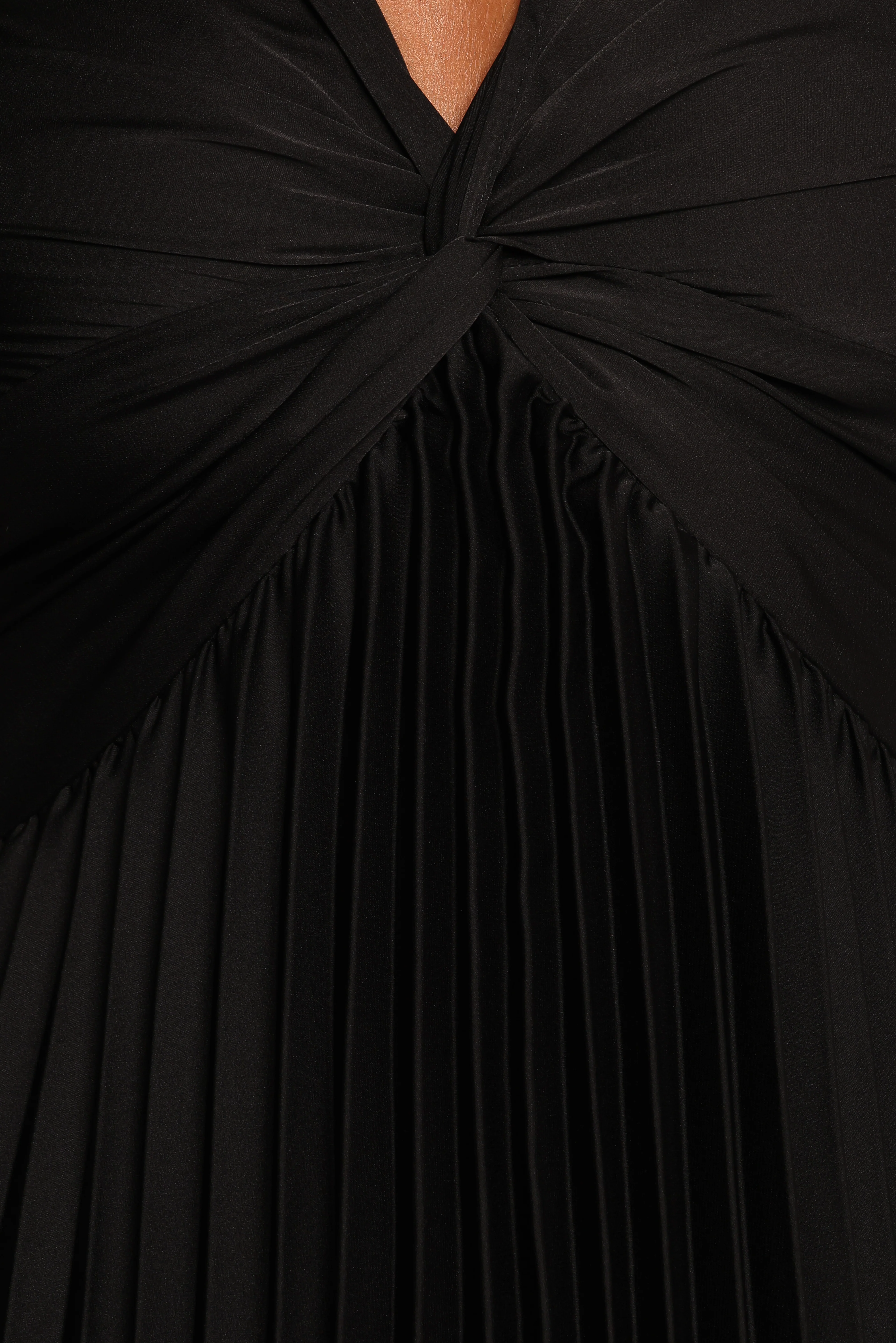 Nova Flutter Sleeve Dress - Black