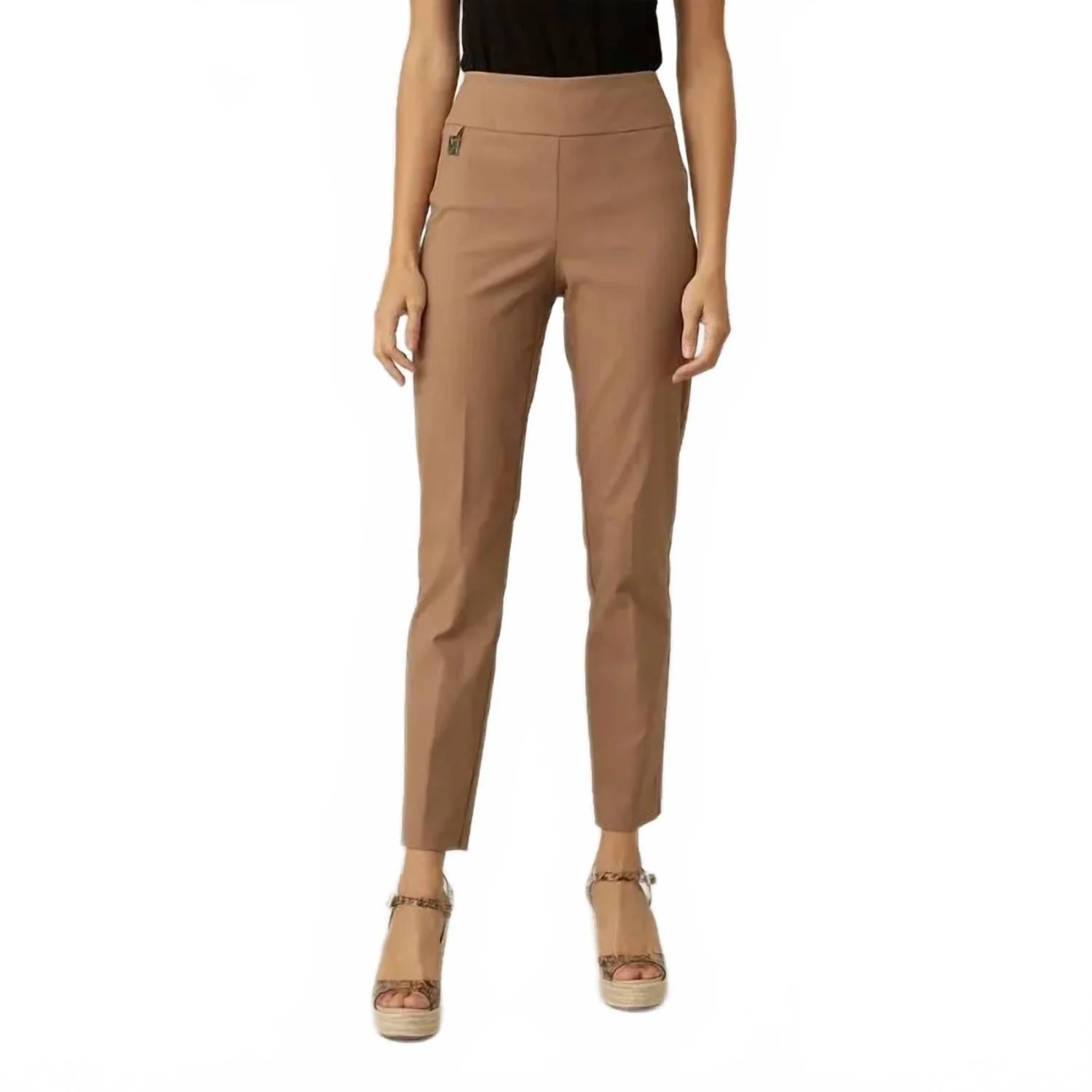 Women's Slim Trousers In Brown